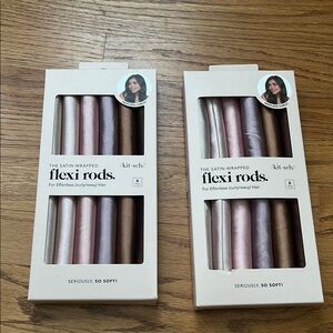 Kitsch Satin-Wrapped Flexi Rods Heatless Curls